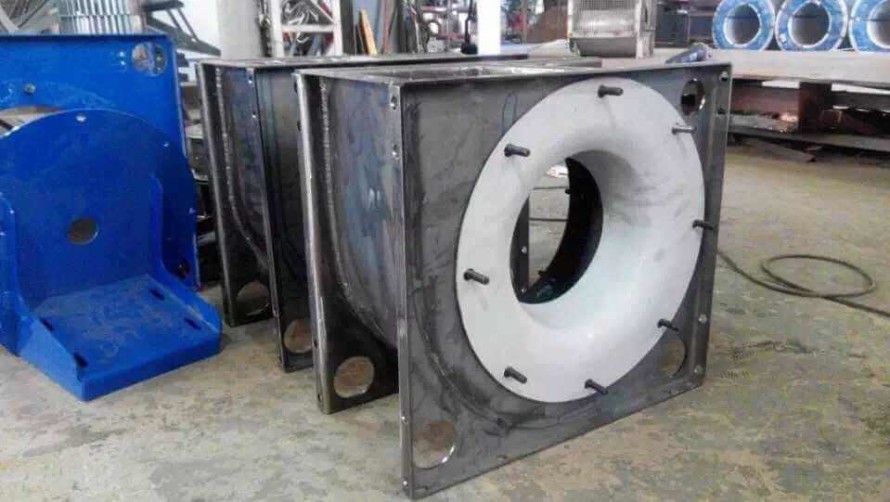 centrifugal blower housing